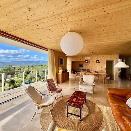 فيلة D'architecte A Abbartello, Vue Et Acces أولميتو