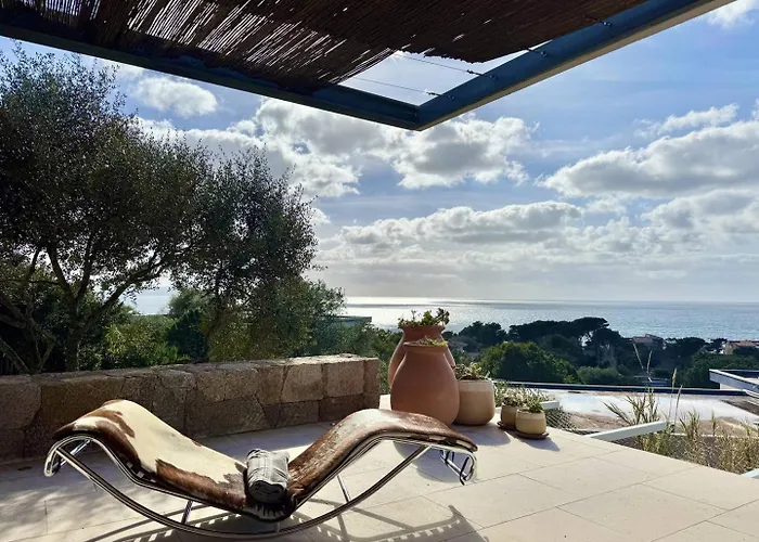 D'architecte A Abbartello, Vue Et Acces Villa *