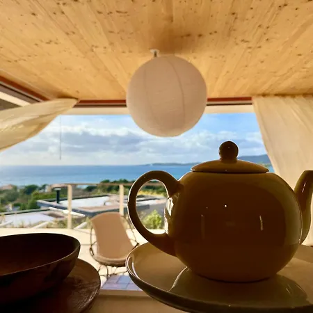 Villa D'architecte à Abbartello, Vue Et Accès Olmeto (Corsica)